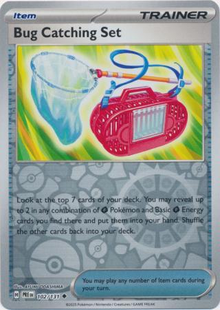 Bug Catching Set - 102/131 - Uncommon [sv085-102] [Reverse Holo]