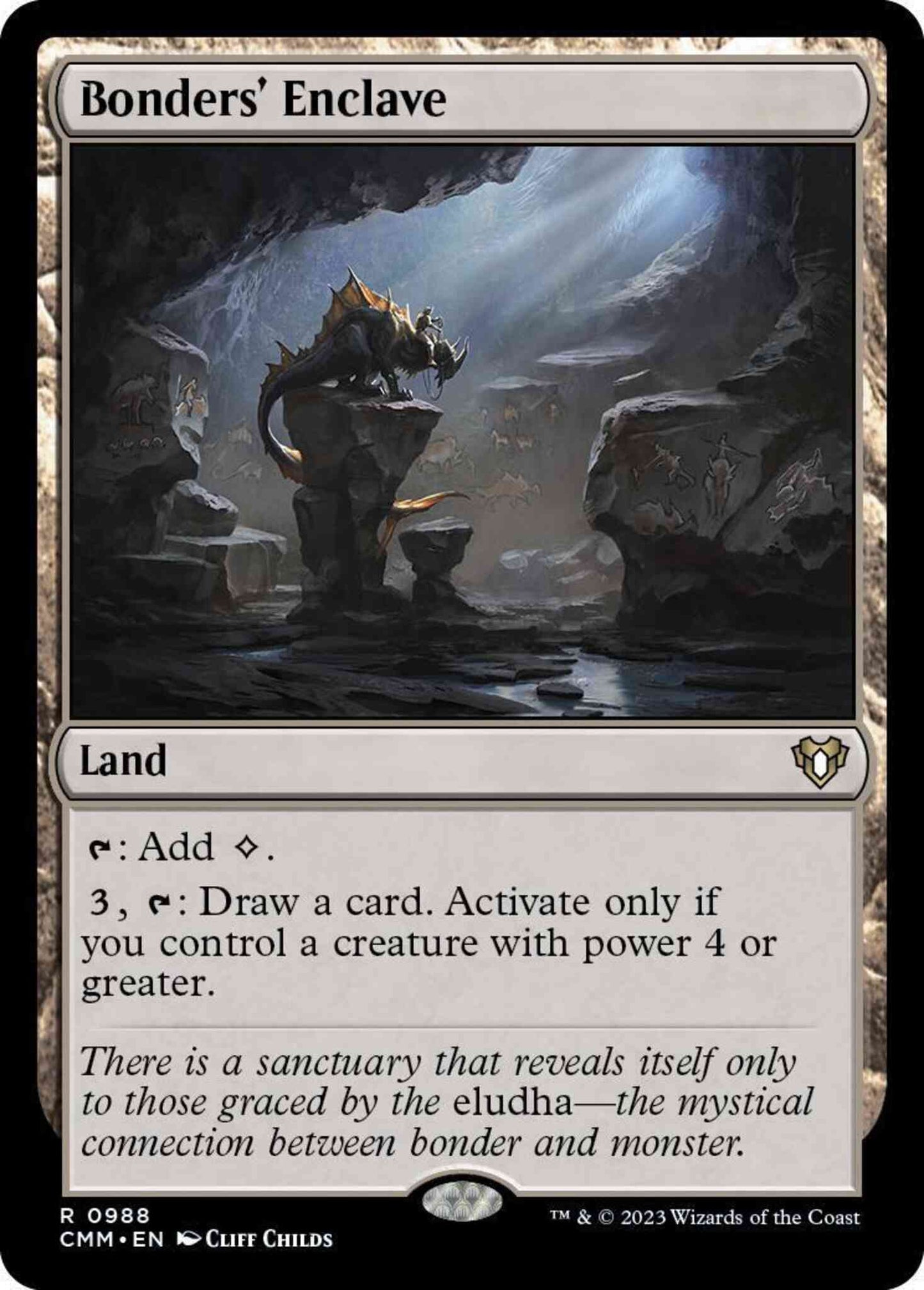 Bonders' Enclave [988] [Commander Masters] [Non-Foil]