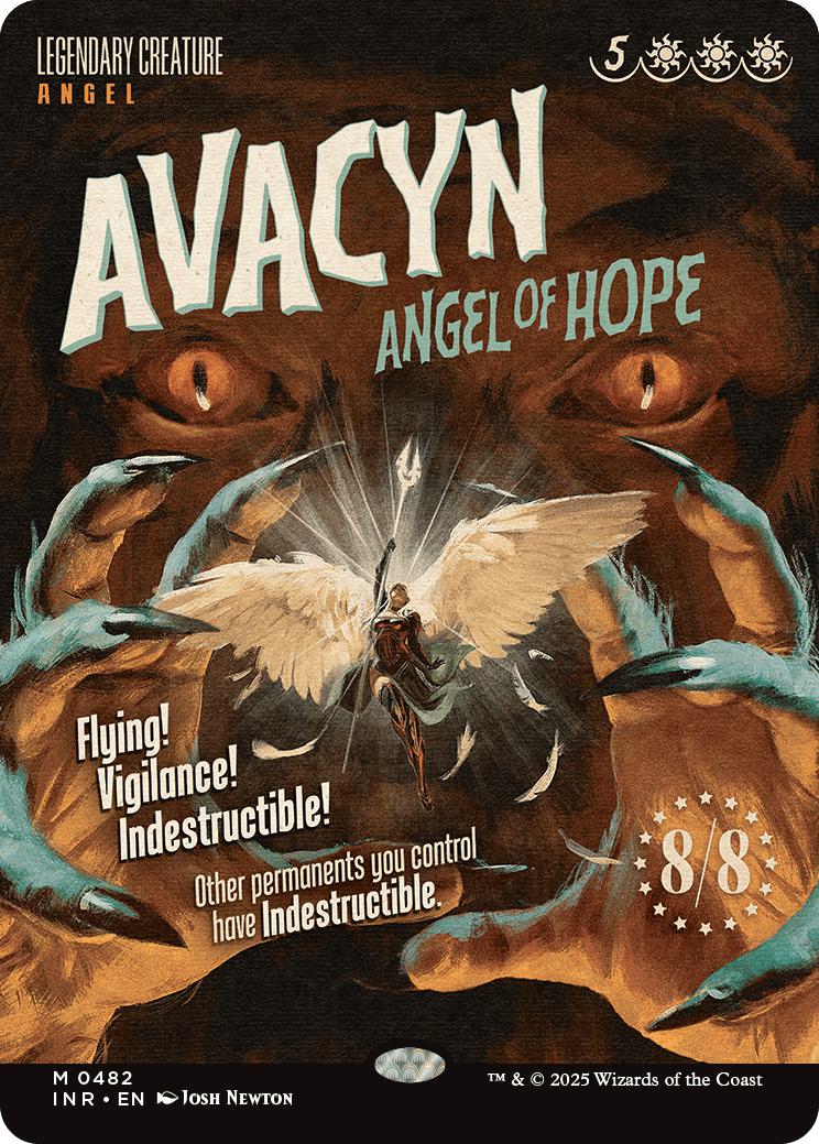 Avacyn, Angel of Hope [482] [Borderless] [Poster] [Innistrad Remastered] [Foil]