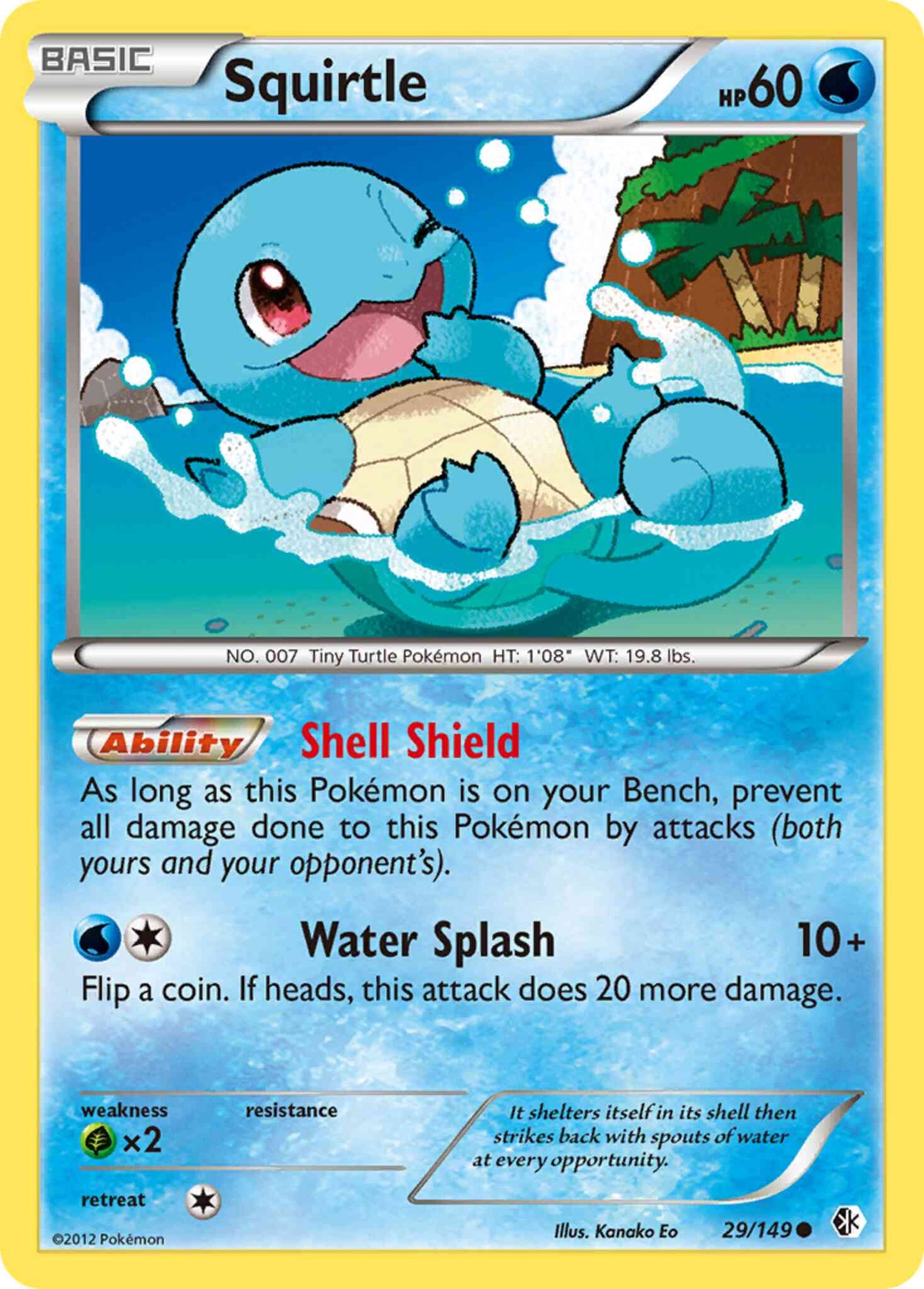Squirtle - 29/149 - Common [bw7-29] [Non-Holo]