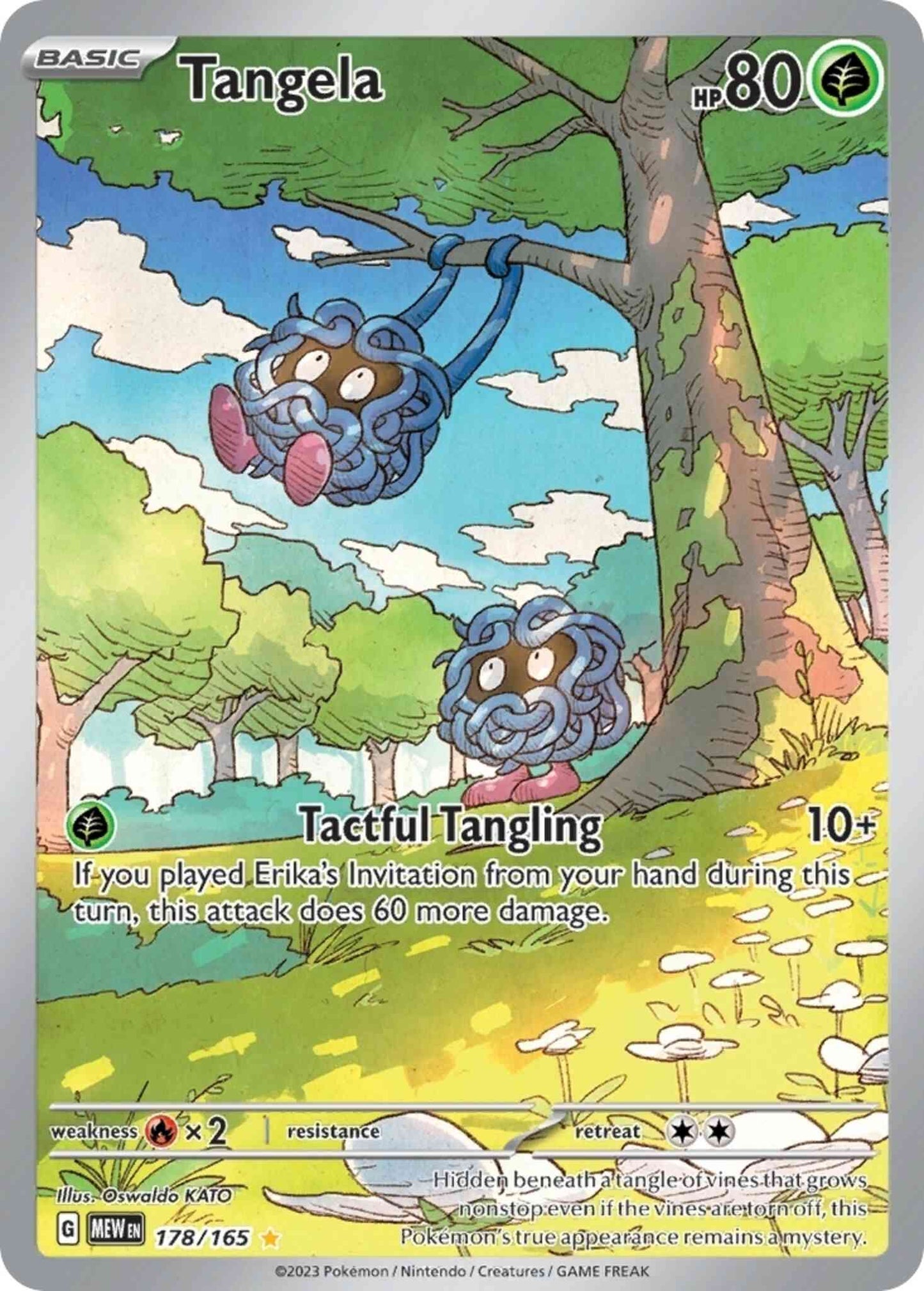 Tangela - 178/165 - Illustration Rare [sv035-178] [Ultra]