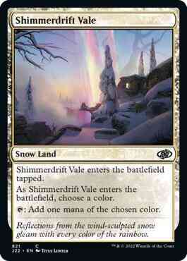 Shimmerdrift Vale [821] [Jumpstart 2022] [Non-Foil]