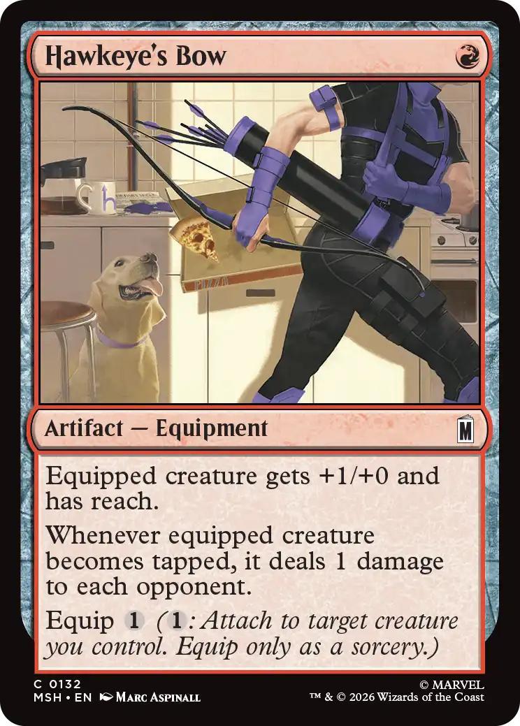 Hawkeye's Bow [132] [Marvel Super Heroes] [Non-Foil]