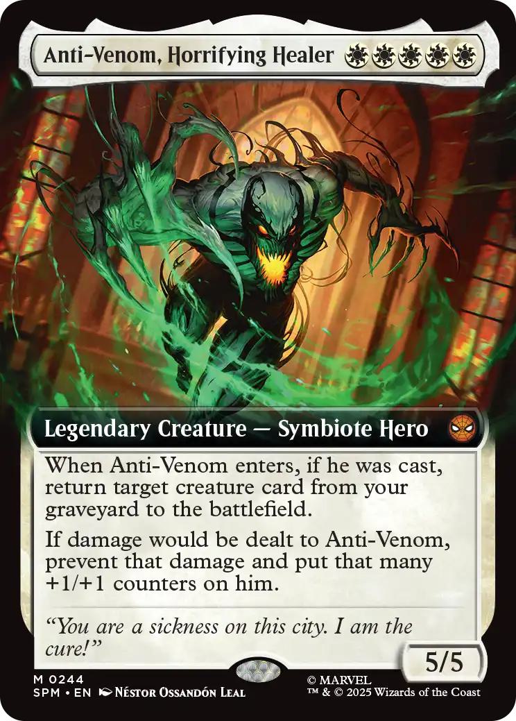 Anti-Venom, Horrifying Healer [244] [Extended Art] [Marvel's Spider-Man] [Non-Foil]