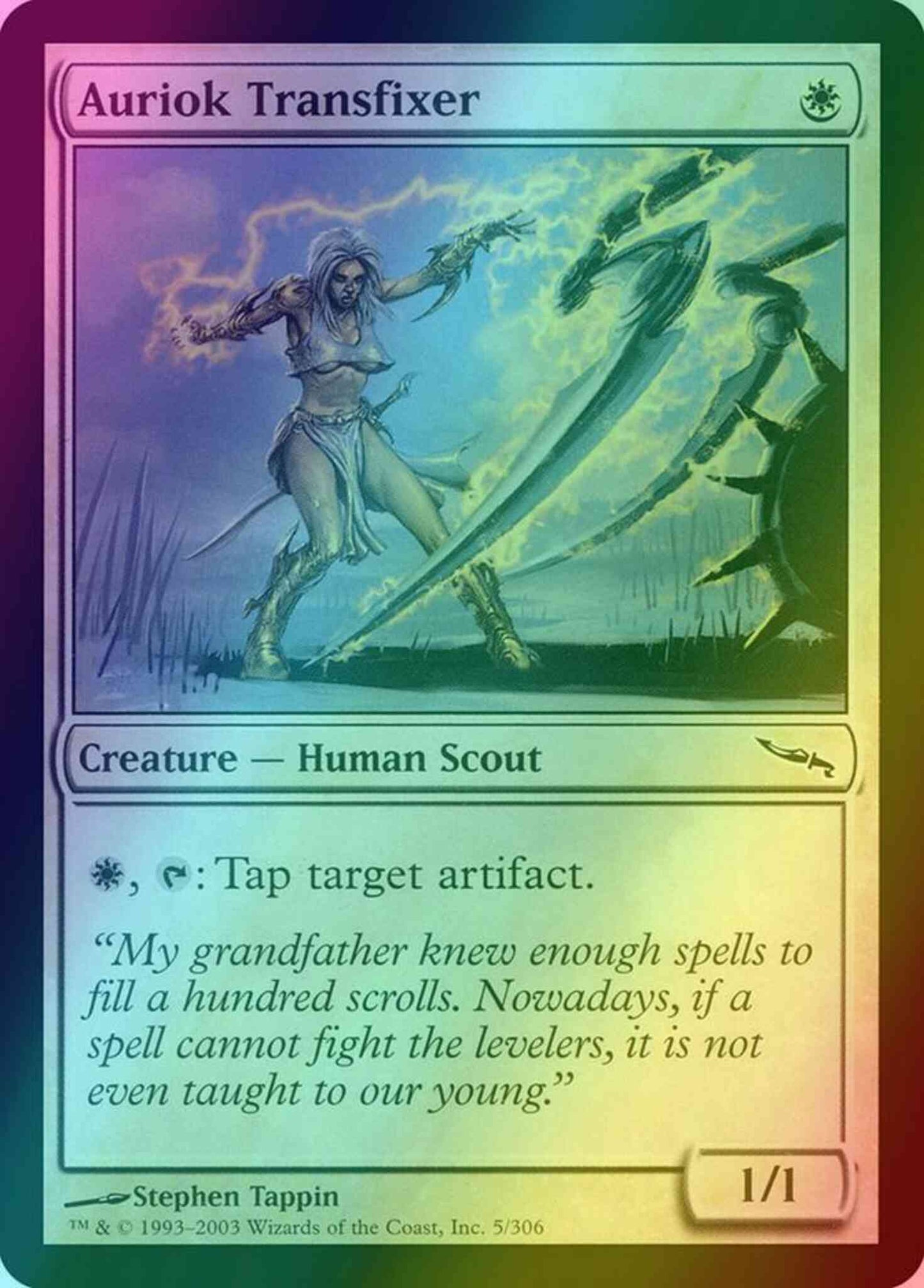 Auriok Transfixer [5] [Mirrodin] [Foil]