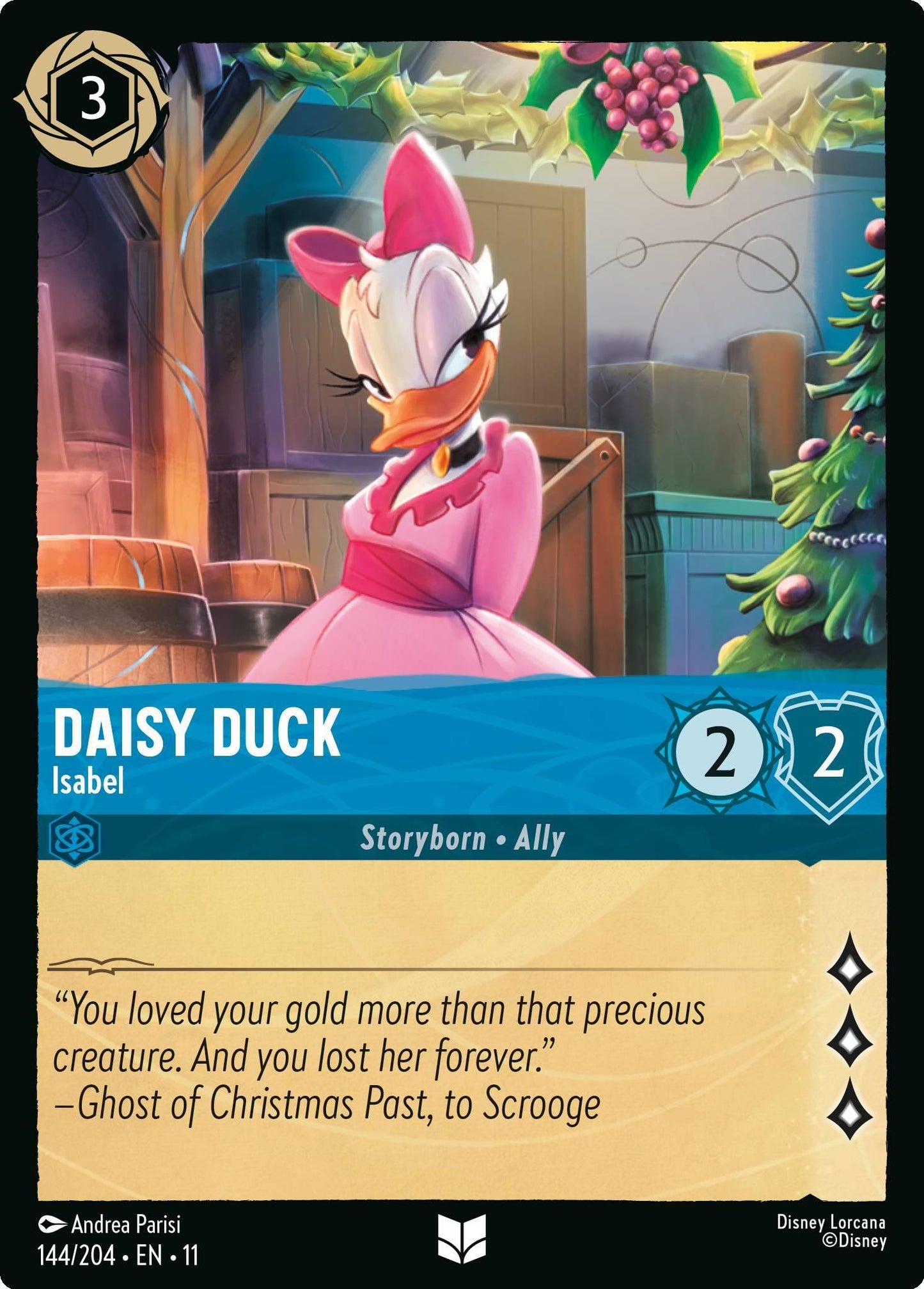 Daisy Duck - Isabel - 144/204 [Winterspell] [Non-Foil]