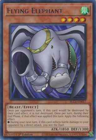 Flying Elephant - Silver - BLC1-EN017 - Ultra Rare - 1st Edition