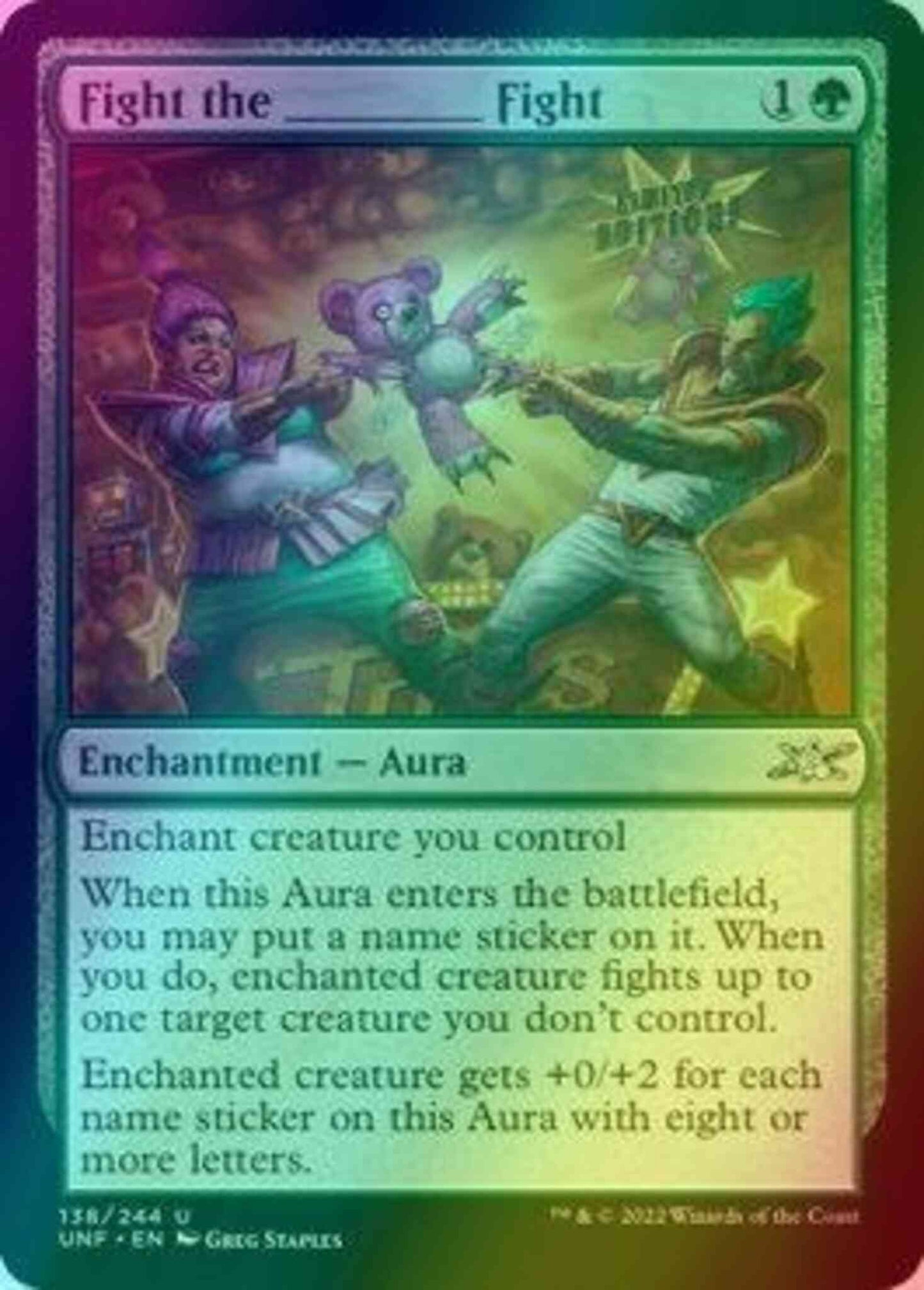 Fight the ________ Fight [138] [Unfinity] [Foil]