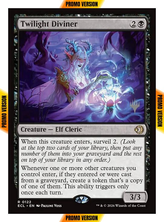 Twilight Diviner [122p] [Promo Pack] [Lorwyn Eclipsed: Promos] [Non-Foil]