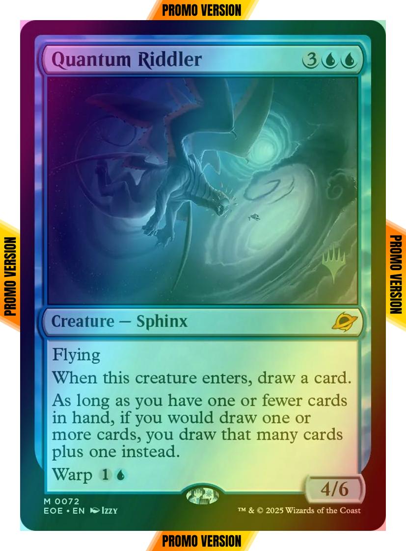 Quantum Riddler [72p] [Promo Pack] [Edge of Eternities: Promos] [Foil]