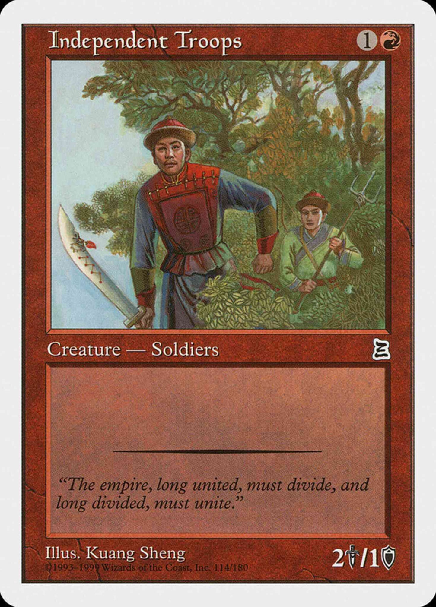 Independent Troops [114] [Portal Three Kingdoms] [Non-Foil]