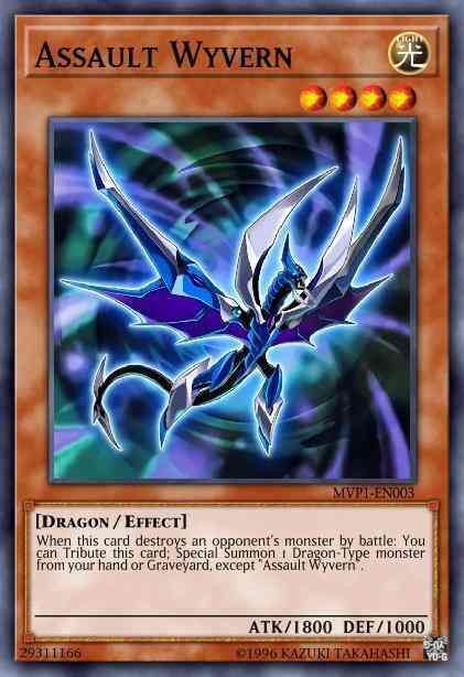 Assault Wyvern - MVP1-ENG03 - Gold Rare - Unlimited
