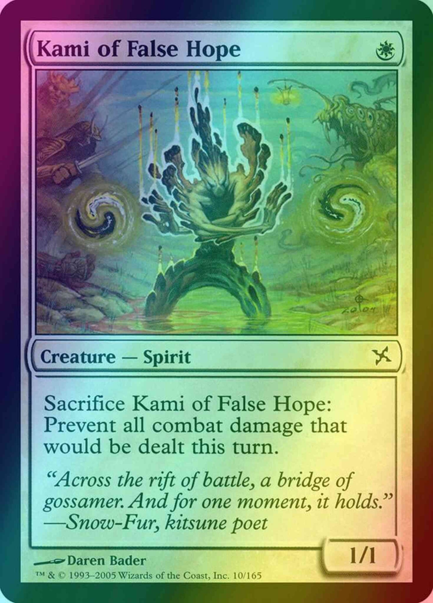 Kami of False Hope [10] [Betrayers of Kamigawa] [Foil]