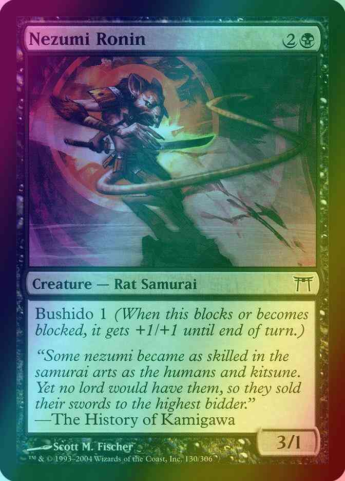 Nezumi Ronin [130] [Champions of Kamigawa] [Foil]
