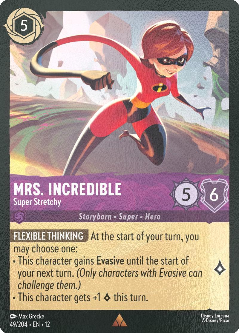 Mrs. Incredible - Super Stretchy - 49/204 [Wilds Unknown] [Cold Foil]