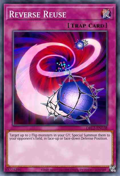 Reverse Reuse - DRL2-EN038 - Super Rare - 1st Edition