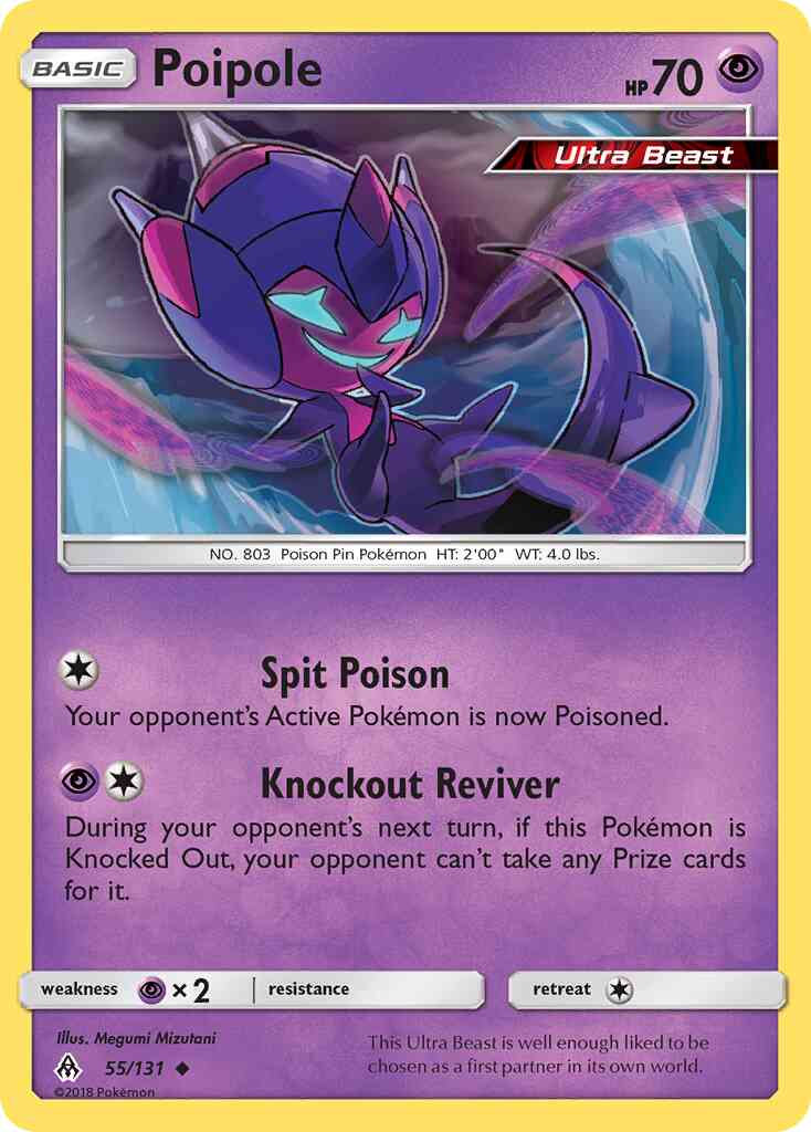 Poipole - 55/131 - Uncommon [sm6-55] [Non-Holo]