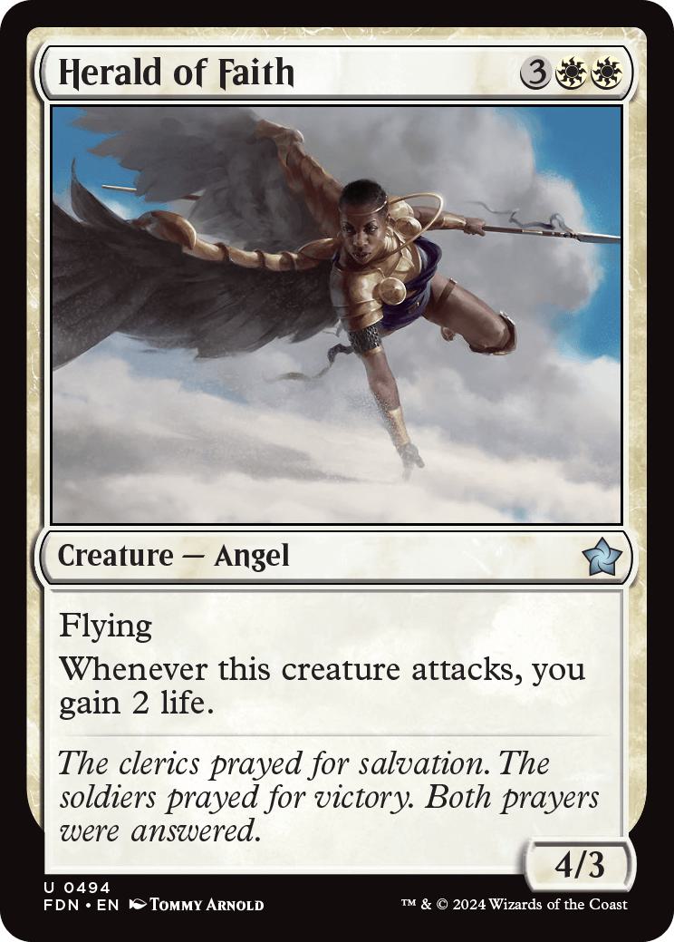 Herald of Faith [494] [Foundations] [Non-Foil]