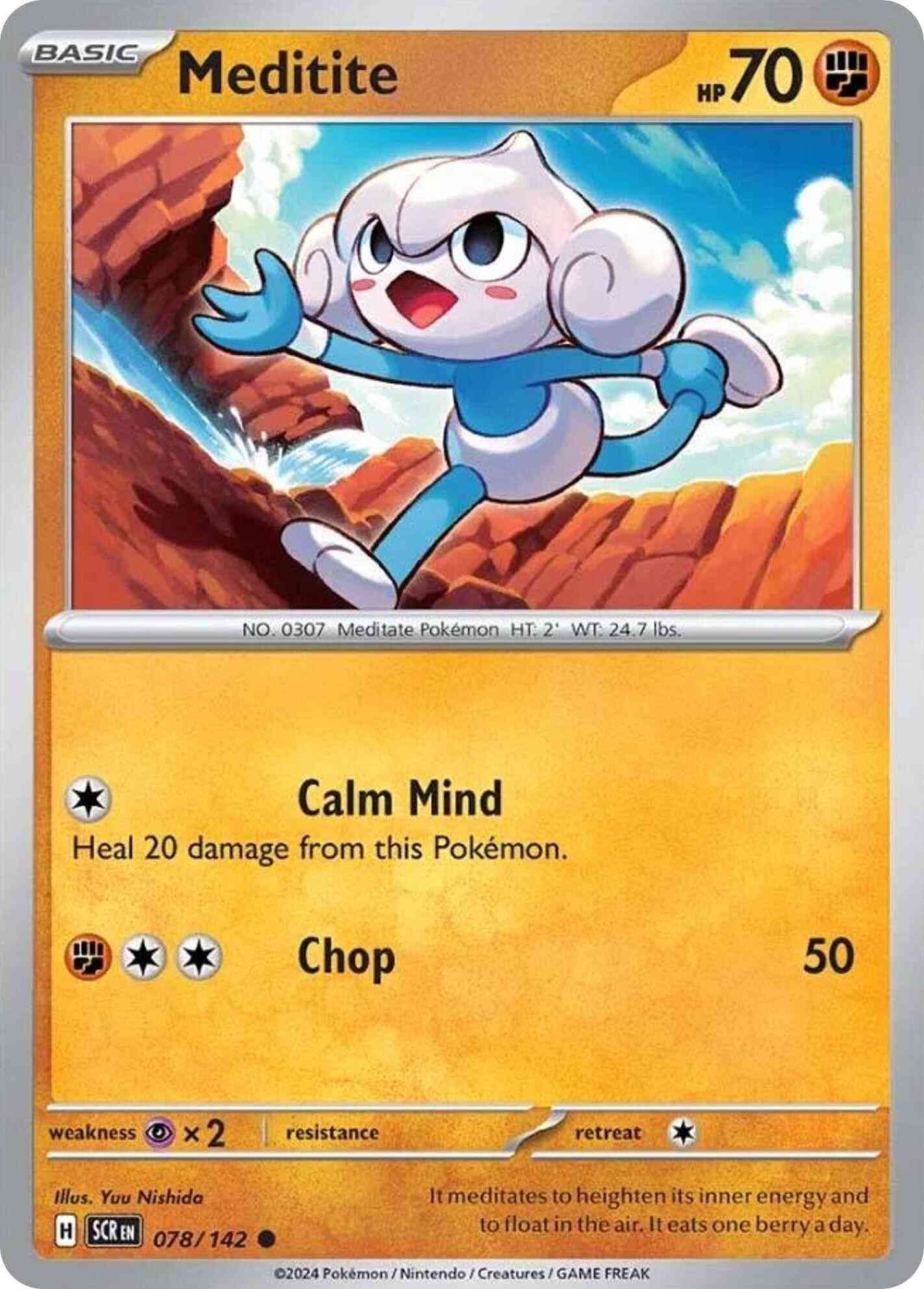 Meditite - 078/142 - Common [sv07-078] [Non-Holo]