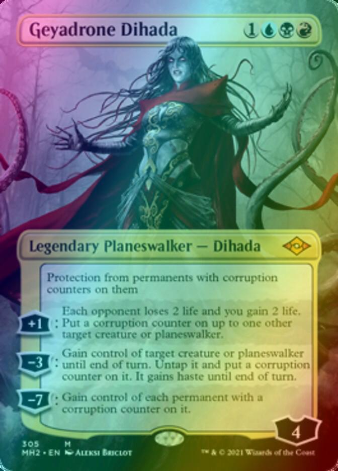 Geyadrone Dihada [305] [Borderless] [Modern Horizons 2] [Foil]
