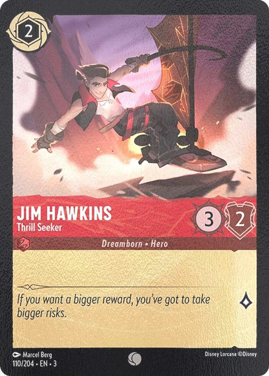 Jim Hawkins - Thrill Seeker - 110/204 [Into the Inklands] [Cold Foil]