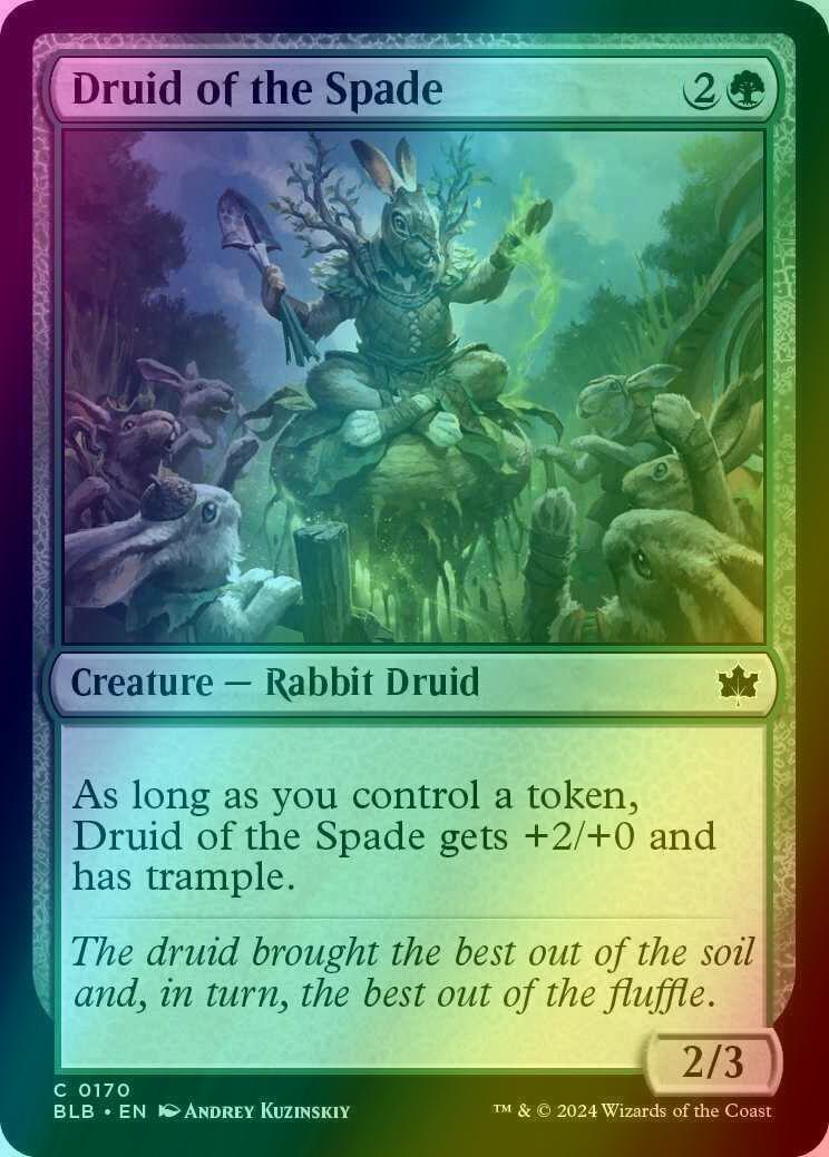 Druid of the Spade [170] [Bloomburrow] [Foil]
