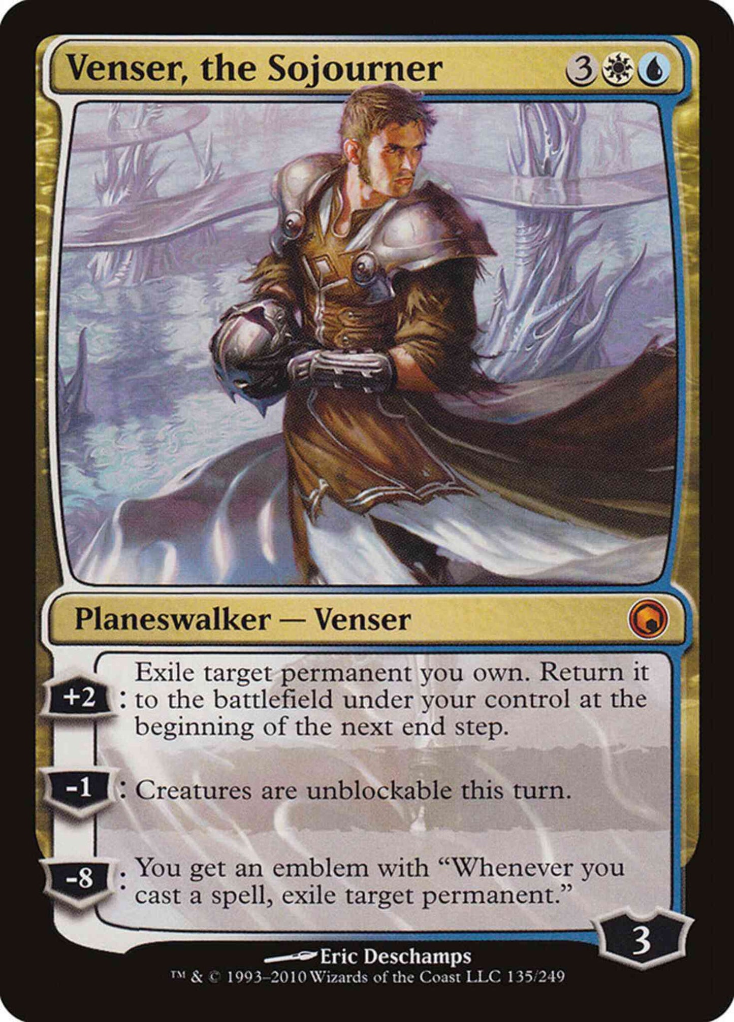 Venser, the Sojourner [135] [Scars Of Mirrodin] [Non-Foil]