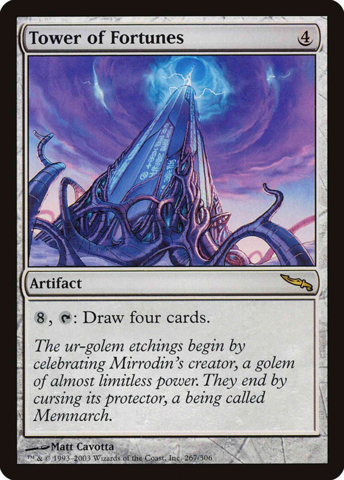 Tower of Fortunes [267] [Mirrodin] [Non-Foil]