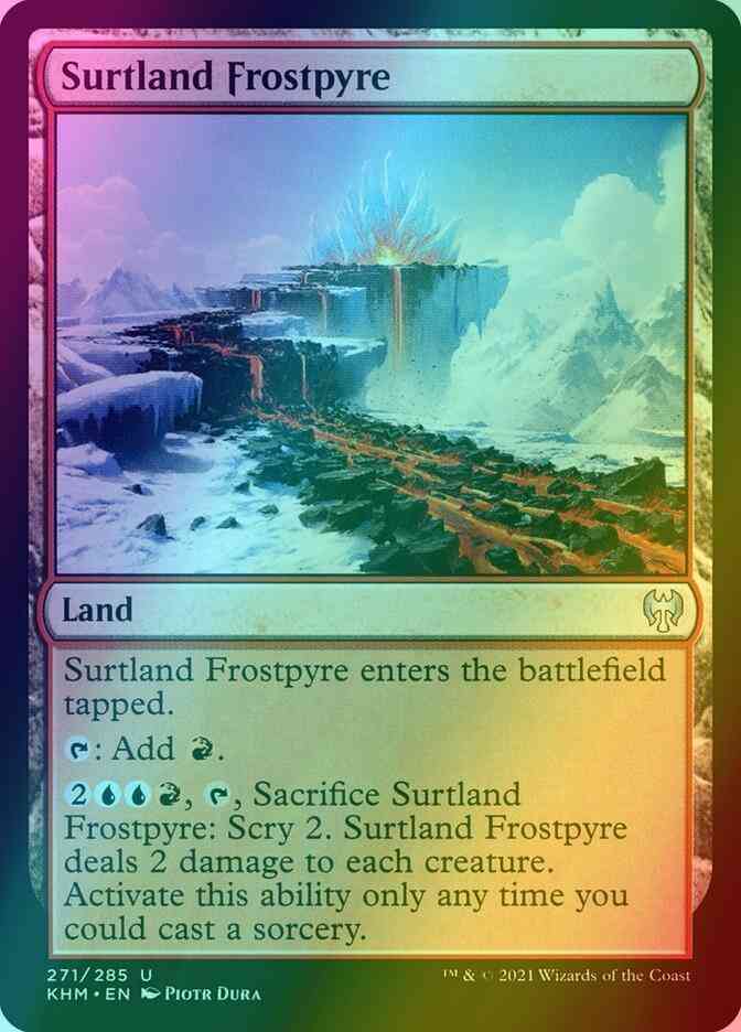 Surtland Frostpyre [271] [Kaldheim] [Foil]