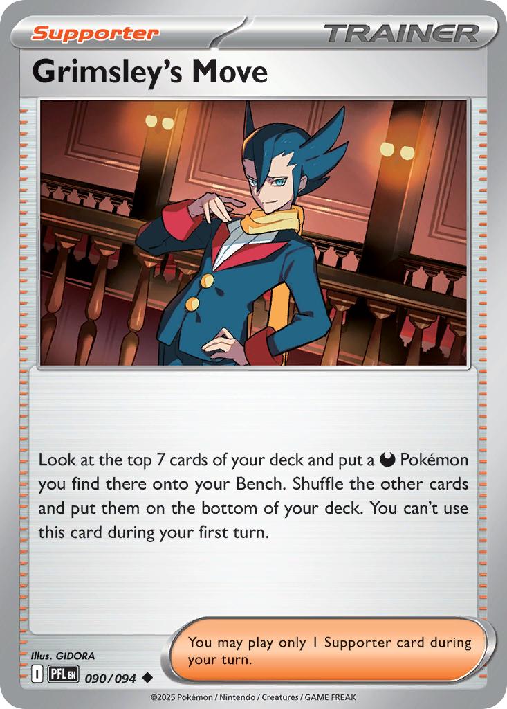 Grimsley's Move - 090/094 - Uncommon [me02-090] [Non-Holo]
