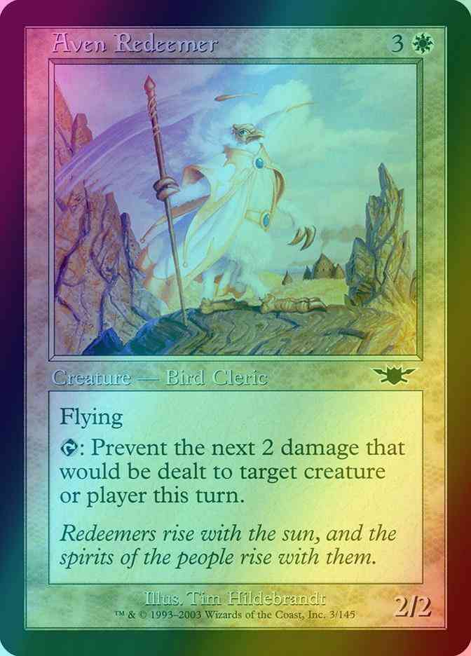 Aven Redeemer [3] [Legions] [Foil]