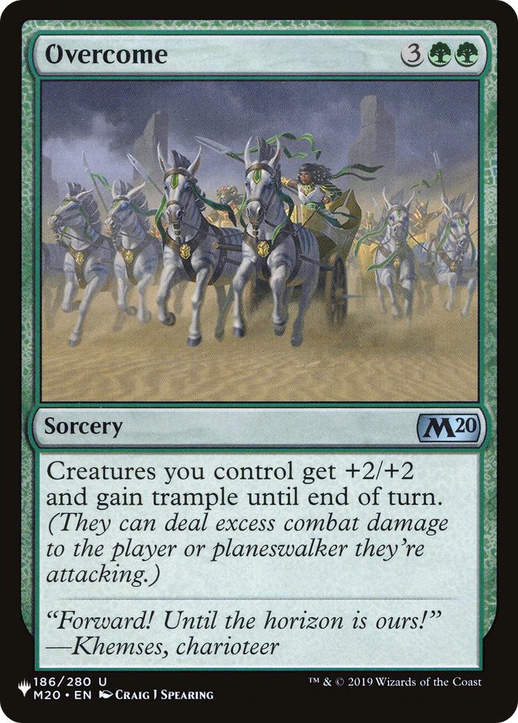 Overcome [M20-186] [Welcome Decks 2024] [The List] [Non-Foil]