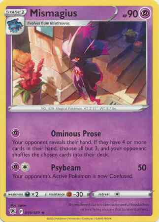 Mismagius - 059/189 - Rare [swsh10-059] [Non-Holo]