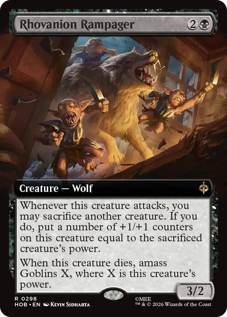 Rhovanion Rampager [298] [Extended Art] [The Hobbit] [Non-Foil]