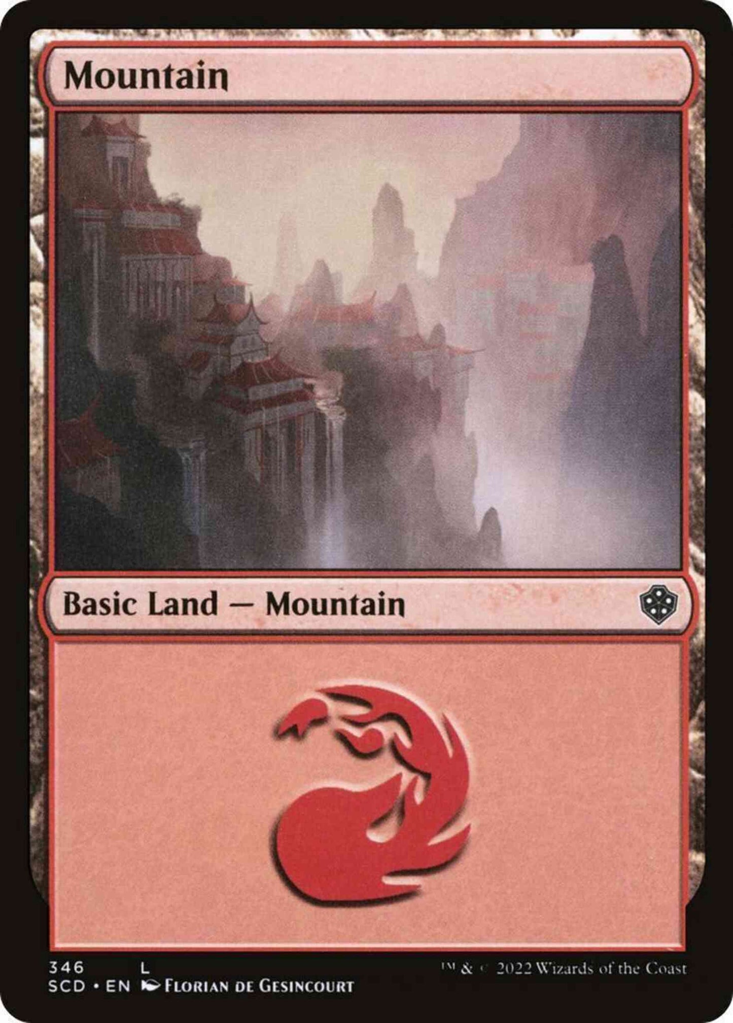 Mountain [346] [Starter Commander Decks] [Non-Foil]
