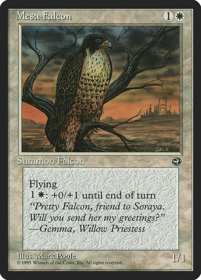 Mesa Falcon [10b] [Perched] [Homelands] [Non-Foil]
