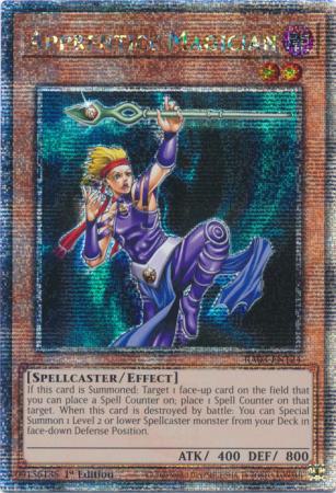 Apprentice Magician - RA03-EN124 - Quarter Century Secret Rare - 1st Edition