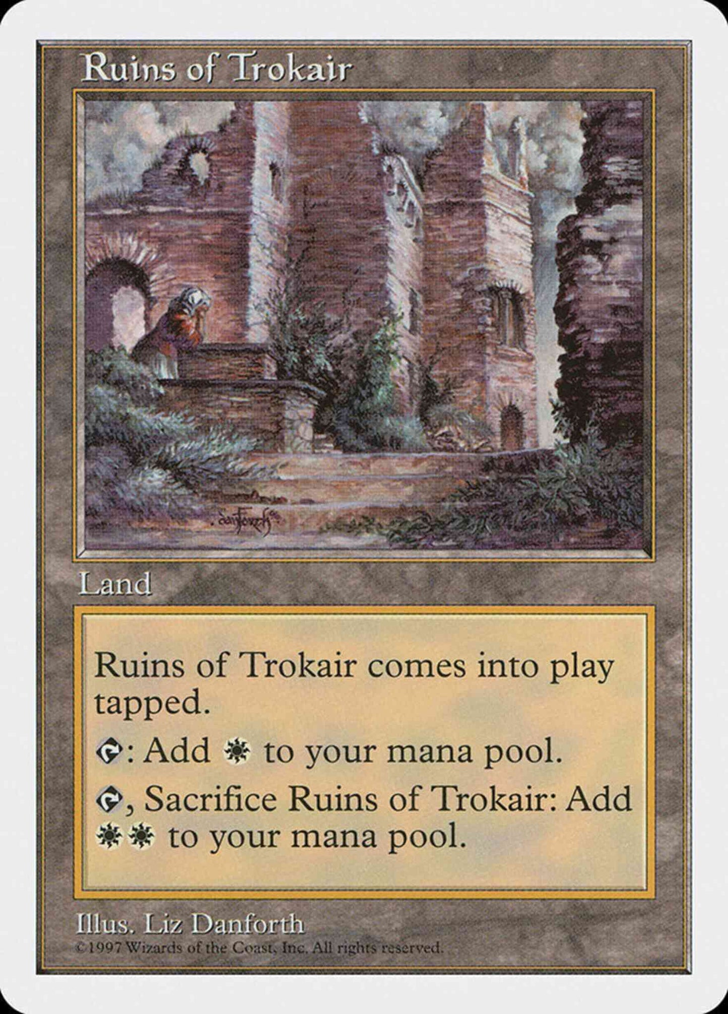 Ruins of Trokair [422] [Fifth Edition] [Non-Foil]