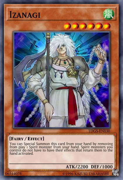 Izanagi - TDGS-EN030 - Super Rare - Unlimited