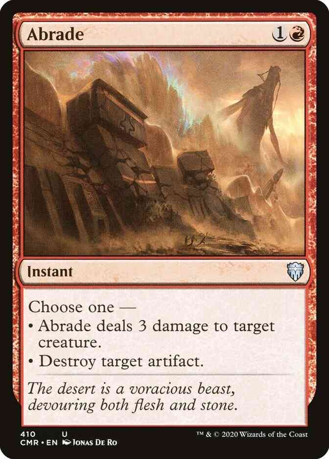 Abrade [410] [Commander Legends] [Non-Foil]