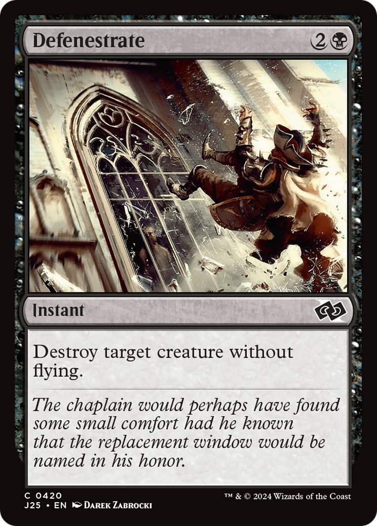 Defenestrate [420] [Foundations: Jumpstart] [Non-Foil]