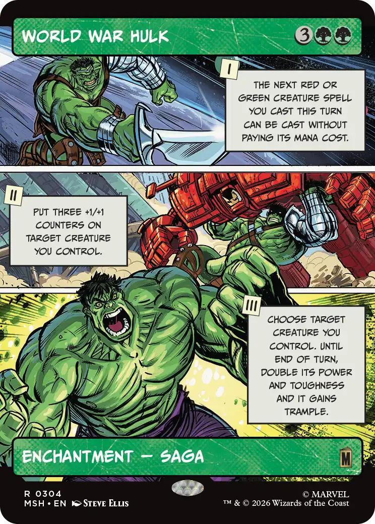 World War Hulk [304] [Panel Showcase] [Marvel Super Heroes] [Non-Foil]