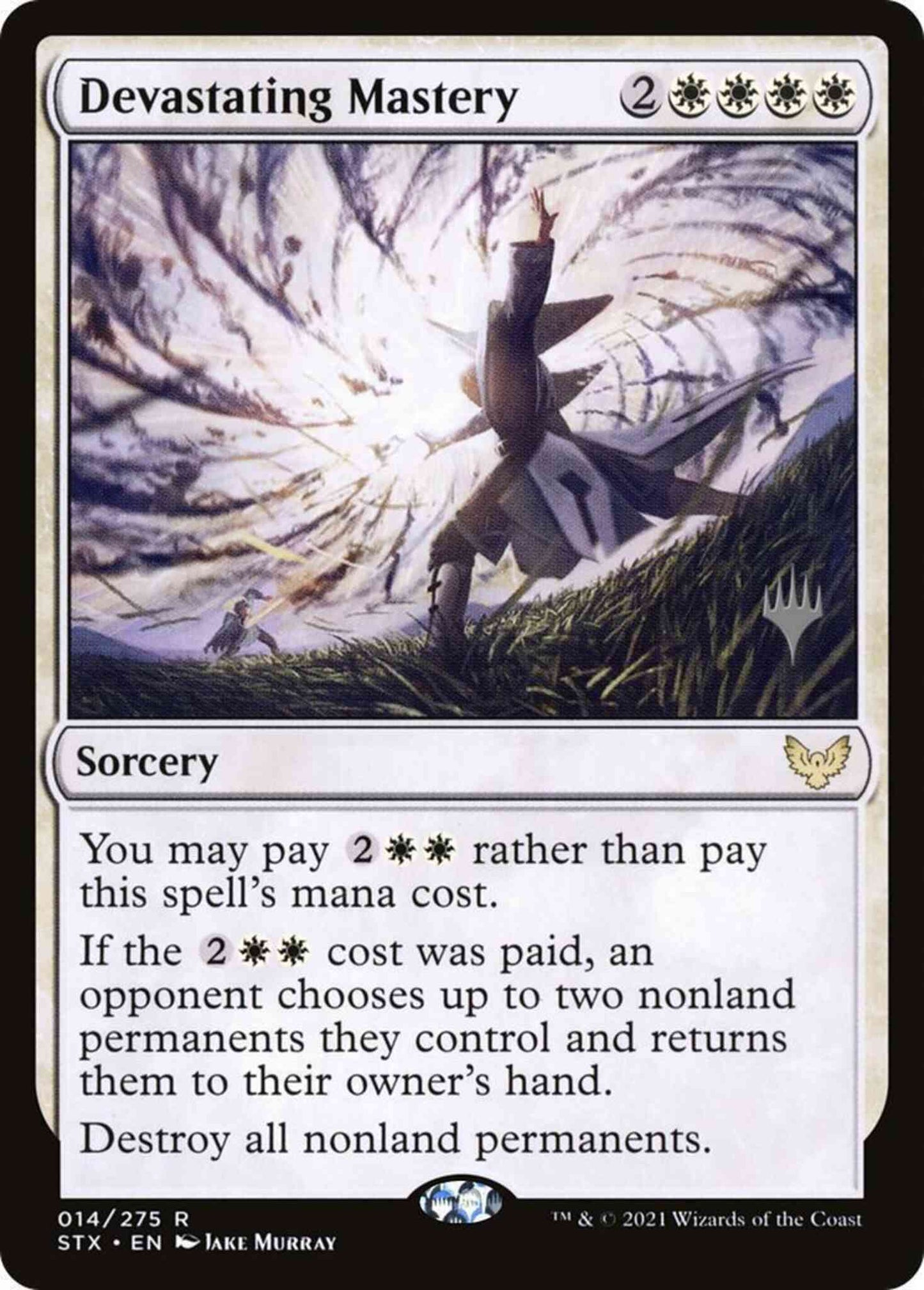 Devastating Mastery [Promo Pack] [14p] [Strixhaven: School of Mages Promos] [Non-Foil]