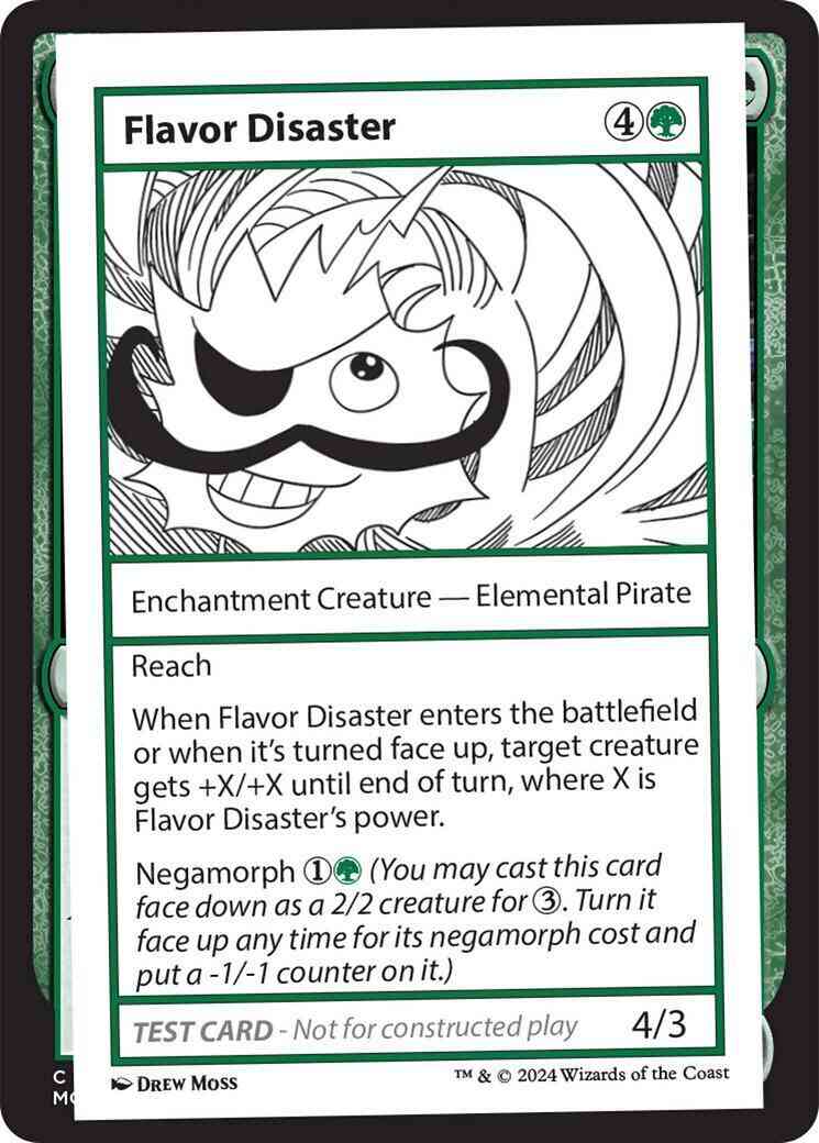 Flavor Disaster [338] [Playtest Card] [Mystery Booster 2] [Non-Foil]