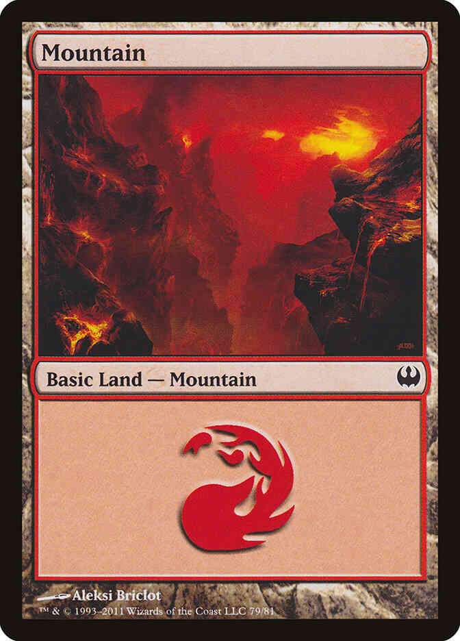 Mountain [79] [Duel Decks: Knights vs. Dragons] [Non-Foil]