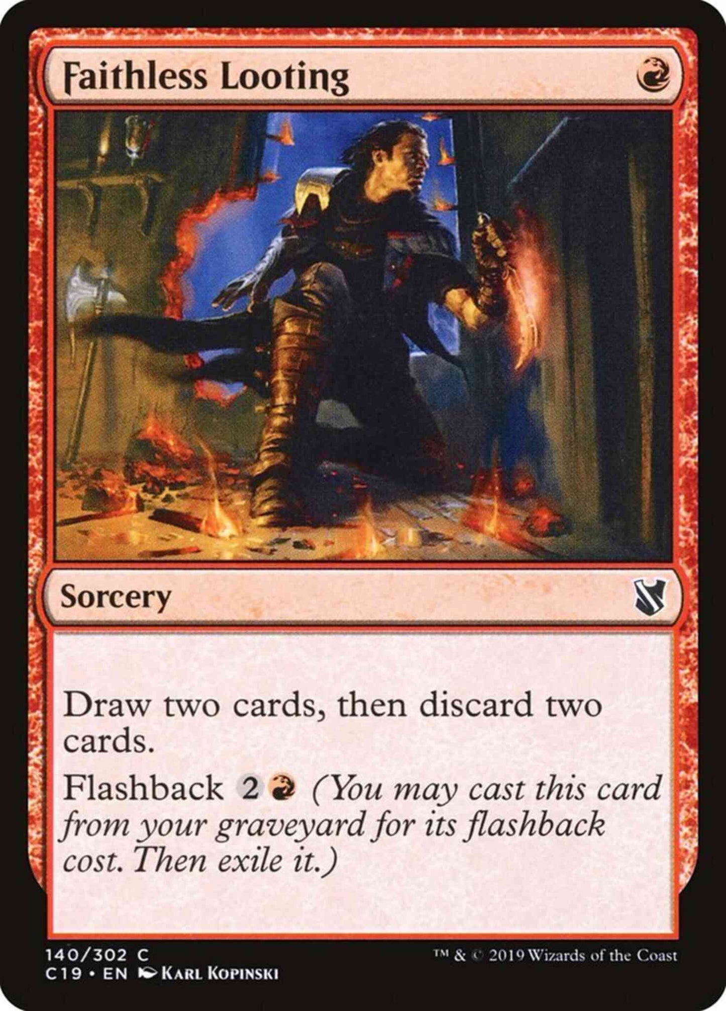 Faithless Looting [140] [Commander 2019] [Non-Foil]