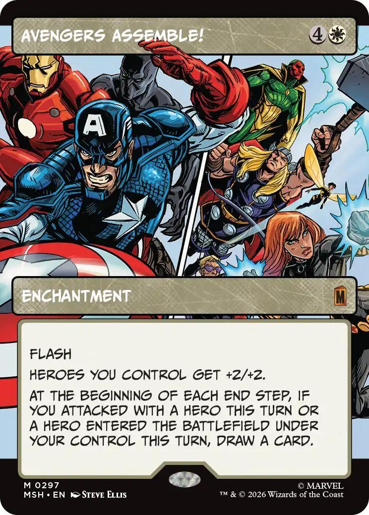 Avengers Assemble! [297] [Panel Showcase] [Marvel Super Heroes] [Non-Foil]