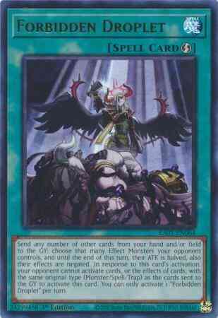 Forbidden Droplet - RA01-EN064 - Ultra Rare - 1st Edition