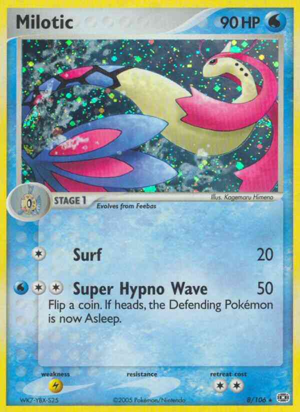 Milotic - 8/106 - Rare Holo [ex9-8] [Holo]