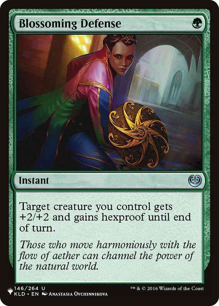 Blossoming Defense [KLD-146] [The List] [Non-Foil]